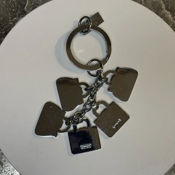 Coach Colorful Handbag Charm Keychain - Picture 2 of 2